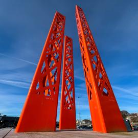 Open Pillars - Havneparken, Sandnes (NO)