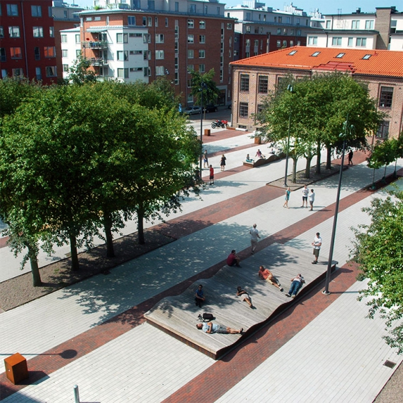 Straatmeubilair - Podium Eilanden - Surf Isles, Halmstad (SE)