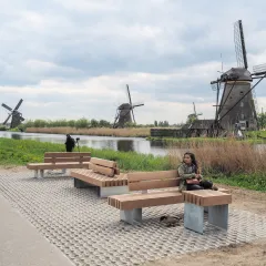 R&R 6 Benches, R&R 10 Benches, R&R Cube - Kinderdijk