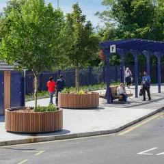 Solid Tree Planters - Gravesend Bus Hub, Gravesend