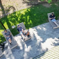 Rough&Ready Loungers - Parc de Freudenstadt, Courbevoie, Paris