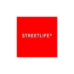 Streetlife logo image white border