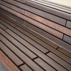 Cliffhanger Linear Benches (Bamboo Brown)