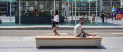 Solid Love Bench - Koning Leopold III plein, Blankenberge