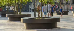 Giant Flowerpot - Place Darcy, Dijon