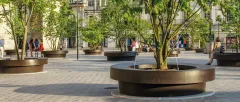Giant Flowerpot - Place Darcy, Dijon