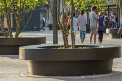 Giant Flowerpot - Place Darcy, Dijon