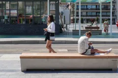 Solid Love Bench - Koning Leopold III plein, Blankenberge