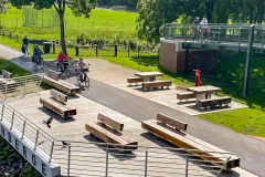 Drifter Benches, Drifter Picnic Sets, Bike Key Bike Racks - Ems gebiet, Lingen (DE)