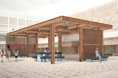 Plaza Shade System