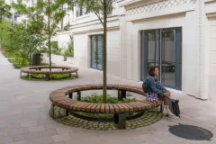Solid Circular Benches