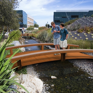 Zen CorTen Bruggen