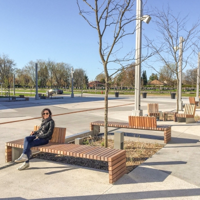 Solid Staple Benches