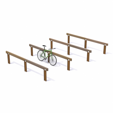 Rough&Ready Inline Bike Parking