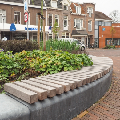 Solid Linear Top Seats Zitranden